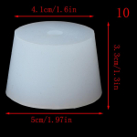 Toidukvaliteediga silikoonkummist korgiga pruulimisvein, suletud kaanega kate, fermentatsioon 6