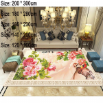 Elutoa vaip lihtne kodune kohvilaud vaip magamistoa voodivaip Euroopa &otilde;ukonna stiilis 120*160cm