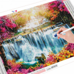 Teemantmaalimise jugakomplektid ristpistes 5D teemanttikandid puu maastiku mosaiik n&auml;put&ouml;&ouml; sisekujundus koduks Full Round 20X30CM