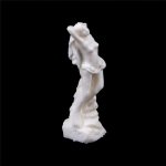 Miniatuursed nukumaja aksessuaarid Scene Model Resin Goddess Statue m&auml;nguasi valge