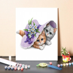 Digitaalne &otilde;limaal Numbrite maalimine DIY maalimine numbrite j&auml;rgi L&otilde;uend Kodukaunistuse numbrid &Otilde;limaal 40x50cm no frame
