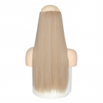 MISS WIG Naiste pikad sirged juuksepikendused parukas s&uuml;nteetilisest k&otilde;rge temperatuuriga kiust juuksepikendused.