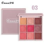 CmaaDU klaviatuuri s&otilde;rmeotstega lauv&auml;rvipalett 9 v&auml;rvi lauv&auml;rvi glitter Pearlescent veekindel k&otilde;rvitsa v&auml;rv 01