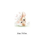 Lillede multifilmid Loomade aplikatsioonid Kuumpressid Rakendatud triibud isetegemine tarvikute kleebis Mood Teksad plaastrid r&otilde;ivaste jaoks 7x7cm