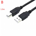 USB-printerikaabel USB 2.0 isane A-t&uuml;&uuml;pi B-t&uuml;&uuml;pi isane printeri skanneri kaabel 1.5m