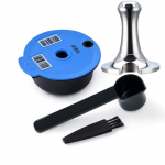 [i Cafilas][YB01]+[HLG14] Korduvkasutatavate Tassimoo kohvikapslite tassi BOSCH-s Tassimoo tassik 1 Capsule（180ML）+1 Tamper oranž