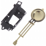 1 tk vasak- ja parempoolne paralleelselt suure momendiga pendliga kellakiik