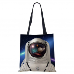 Naiste l&otilde;uendist &otilde;lakott Aerospace Spaceman Harajuku 2022 Taaskasutatud suure mahutavusega vabaaja k&auml;ekott Ostlejate reisikott raamatute kott