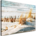 L&otilde;uendiprint Puidust rannad&uuml;&uuml;nid 60x40 beež