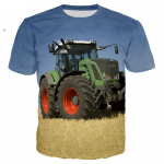 S&auml;rk Kids Boy Boys Traktor | Laste 3d T-s&auml;rgid Boy | Lasteriided Poisid - 3d 150