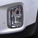 For Kia Sorento 2013 2014 2015 ABS Chrome Car Styling Exterior Frotn Udutulede kate trimmi udutulede laternaraamide kaitse gray