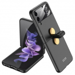 Samsung Z Flip 4 Fashion kokkupandava disainiga objektiivi klaaskile &uuml;mbris Samsung Galaxy Z Flip 4 Flip4 5g Zflip4 kaante jaoks for samsung Z Flip 4 lilla