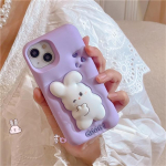 Armas Joonisfilm 3d N&auml;pista J&auml;nku Silikoonist Telefonikott Iphone 14 13 12 Pro Max 11 jaoks Ins Armas J&auml;nese Kaitsev Pehme Kate Funda For iPhone 12Pro