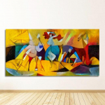 Moodne kodukaunistus seinapildid HD-printimine l&otilde;uendile &Otilde;limaalid Elutoa plakatid 20cm&times;40cm NoFrame