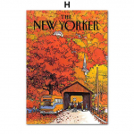 Balerina Library Lion The New Yorkeri ajakiri Seinakunst L&otilde;uendimaal Plakatid ja Prindid Seinapildid elutoa sisekujunduseks Ilma raamita 30*40cm