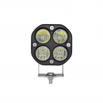 3-tolline 40 W LED-t&ouml;&ouml;tuli, ruudukujuline prožektor, mootorratta s&otilde;idutuled White 1 piece