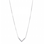 Stonefansi peen V-kujuline &otilde;huke kaelakee kivist ripatskrae kaelakeed naistele pruudi ehted pulmatarvikud kingitused Gold Necklace