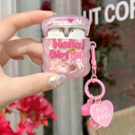 INS Heart Windmil k&otilde;rvaklappide &uuml;mbris AirPodsidele AirPod 2 3 &uuml;mbris Cute Bear Colorful Beads ripats Pehme silikoonist &uuml;mbris AirPods Pro jaoks For AirPods 3 new