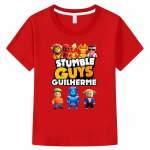 Stumble Guys T-s&auml;rgid Harajuku M&auml;ngud L&uuml;hikeste varrukatega Topid Casual y2k t&uuml;drukute riided poiste riided &uuml;hes t&uuml;kis t-s&auml;rk laste poiss 10 aastat Anime T-s&auml;rk 150