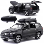 1/32 Scale Benz GLS580 Diecast automudeli m&auml;nguasi, tagasit&otilde;mmatav m&auml;nguasi koos heli ja valgusega lastele V&auml;ikelapse poistele T&uuml;drukutele Kingikogu 1/32-16.5x7.3x6.5cm