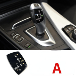 M logoga m&auml;rgikleebis ABS k&auml;igukangi nupu kate, mis sobib BMW 3 siseviimistluseks A