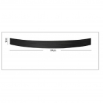 Universaalne must kummist tagumine pagasiruumi servakaitse kriimustuskaitse kattematt kahepoolne teip automaasturi pagasiruumi tagaosale 104x9cm