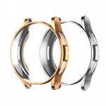 2tk &uuml;mbrised samsung galaxy kellale 6 klassikaline 47mm 43mm &uuml;mbris galaxy kella 6 5 44mm 40mm 5 pro 45mm pehme TPU kaitse&uuml;mbrise kate Roseogld Silver Case-Watch 6 Classic 43