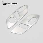 Metal seat button stickers parts Accessories interior car seat control switch cover sticker trim For Hyundai Tucson h&otilde;be