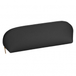 Pliiatsikott Veekindel kunstnahast pliiatsi&uuml;mbris Vastupidav sile t&otilde;mblukuga kirjatarvete hoiukott kodukooli jaoks must