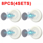 12 tk tugeva kleepuva iminapa hoidja kaugjuhtimispuldi konksuga seinale kinnitatav kadumisvastane magnetiga kaugjuhtimispult k&uuml;lmiku hoiustamisriiul 4PC