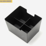 3 models car Accessories For tesla model 3 2018  Central Storage Pallet Armrest Container Box Cover Kit Trim Lower compartment black