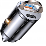 Usb C autolaadija kahe pordiga kiirlaadimist&uuml;&uuml;p C Pd adapter iPhone 13 14 Pro Max 12 11 Mini 8 Plus Ipad Huawei Samsung Xiaomi jaoks Car Charger