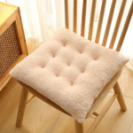 Pehme padi kodune s&ouml;&ouml;gitooli padi paksendatud soe kontoritool tavaline &uuml;hiselamu tooli padi 50*50cm beež