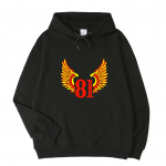 Toetage 81 Hells Angels Hoodie Unisex kapuuts Enimm&uuml;&uuml;ki N12 2XL