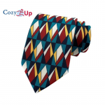 Cozy Up New Tie Meeste Vintage Print 146x8x3,5cm Holiday Party Wedding