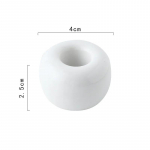 Creative Vannitoa keraamiline hambaharja hoidik Kaasaskantav Mini Macaron Colors Harjaalus Riiul Alusraam S&auml;ilitusrest vannitoat&ouml;&ouml;riist roosa