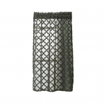 Rombus Disain Aknakardin Elutuba Magamistuba Marli Drape Kodu R&otilde;du sisustus 74*61cm tumehall v&auml;rv