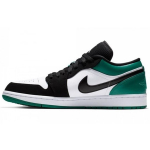 Air Jordan 1 Low Mystic Green Unisex tossud Valge Must-Mystic-Roheline 553558-113 45.5