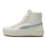 Puma Kaia Mid Fur Iridescent Naiste Tennised Cream Whisper-White Silver 385377-01 35.5