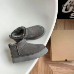 Talvesaapad Karusnahk Tasman Lumekindlad Pahkluusaapad Naised Tazz Klassikalised Ultra Mini Luksusbr&auml;nd Daam K&otilde;rged Kontsad Platvorm 35-40 43