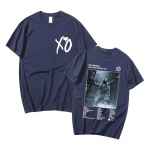 Weeknd Ts&auml;rk After Hours Til Dawn Tour Vintage Graphic T-s&auml;rk Unisex Mood Hip Hop Suurem&otilde;&otilde;tmelised l&uuml;hikeste varrukatega T-s&auml;rgid Unisex S