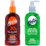 Malibu spf30 pruunistav &otilde;li 200ml + aaloegeel peale p&auml;evitamist 200ml