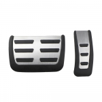 Auto stiil Lisatarvikud Gaasipedaal Pidur Siduri jalatoe pedaal A6 jaoks (4F) C6 S6 2008-2012 roostevabast terasest modifitseeritud pad AT