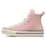 Converse Chuck Taylor All Star Lift Platvorm K&otilde;rged GS Sherpa - Roosa Salvei Laste Tossud Vintage-Valge Must A06796C 36 beige