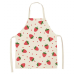 Puuviljamustriga k&ouml;&ouml;gip&otilde;ll meestele ja naistele puuvillane ja linane t&auml;iskasvanud laste pudip&otilde;ll koduse toidup&otilde;lle puhastustarvikud 47x38cm