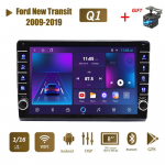 icreative Raadio 2 Din Android auto GPS-navigatsioon Ford New Transit 2009-2019 jaoks koos nupunupuga multimeediumipleier Stereo Audio Auto 1+16GB 1+16GB