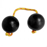 R&uuml;tmiline pall, topeltk&otilde;rvits, l&ouml;&ouml;kpillid, muna&scaron;eiker Kashaka pillipidu, muusikal kollane