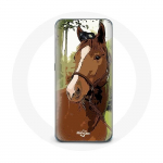 &Uuml;mbris Samsung Galaxy A5 Quarter Horse'ile Pruun hobuset&otilde;ug