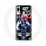 &Uuml;mbris Samsung Galaxy A30 vormel 1 Yuki Tsunoda Jaapani F1 v&otilde;idus&otilde;itja jaoks