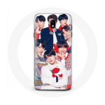 &Uuml;mbris Samsung Galaxy J7 2017 BTS Poster Memebers Christmas Gift 2023 jaoks